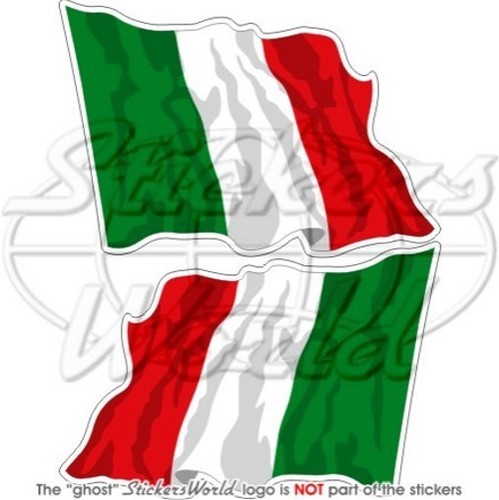Italien wehende flagge - wehende,