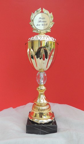 POKAL+Spruch,Vatertag,Mutterta