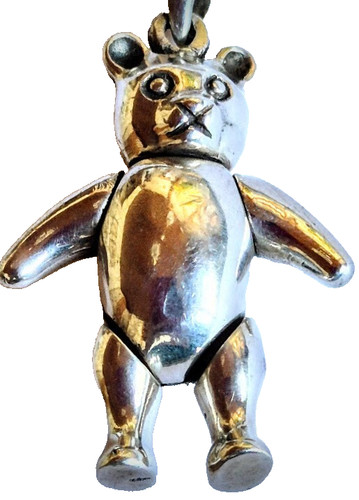 Kette mit teddy bär - kette, teddy-bär