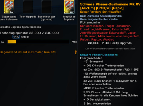 Star trek online xv - trek, crtd