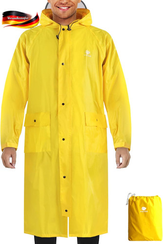 Regenponcho wasserdicht unisex