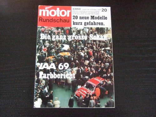 Motor rundschau iaa 1969 - rundschau,