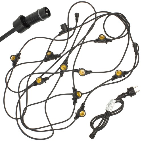 10m lichterkette glühbirne - 10m,