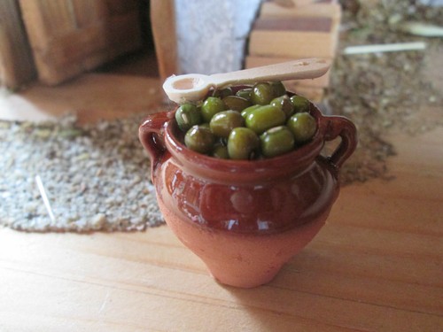 Krippenzubehör tontopf mit - krippenzubehör,