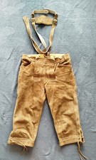 Bayerische Leder Hose Größe 90 ( ca.M/L ) Trachten Hose Guter Zustand