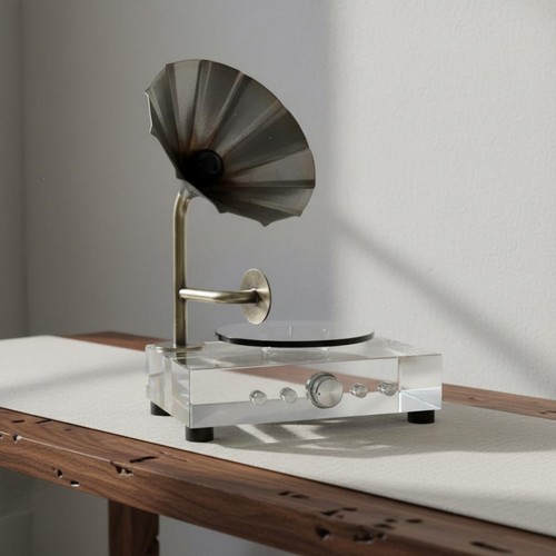 Transparente grammophon deko - transparente, grammophon-deko