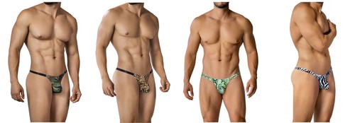 Cut4men string animalprint - ,