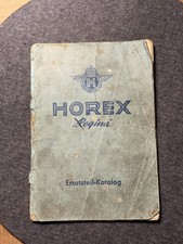 HOREX REGINA ORIGINAL ERSATZTEILKATALOG  UND KOPIE WERKSTATTANLEITUNG - ETC-