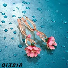 Damen blumen ohrringe - damen,
