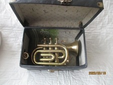 Antike Trompete  BESSONS & C0.  LONDON.W.C.2  H.75983 TRADEMARK BOOSEY