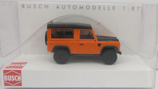 Busch 1:87 - Land Rover Defender 90 "Last Edition" - orange - 50309