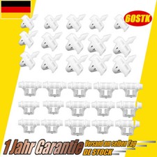 60x Zierleisten Klammern Clips
