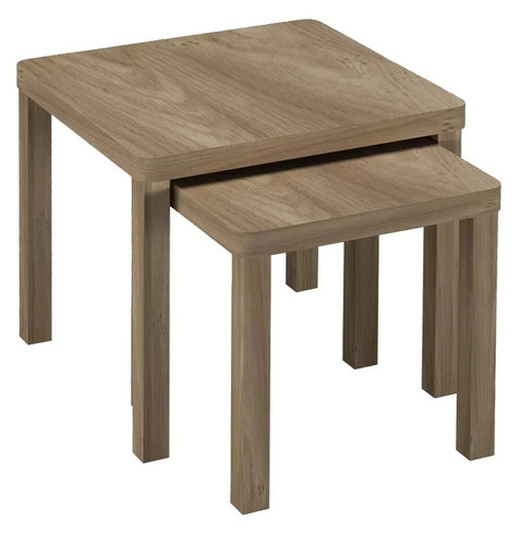 2er set holz sofa - holz,