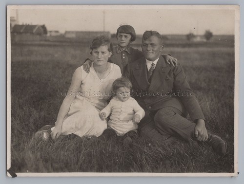 Familie portrait kind frau - portrait,