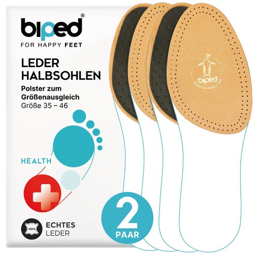 Biped paar leder - paar, halbsohlen