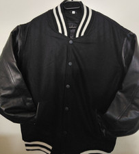 Collegejacke aus Wolle und