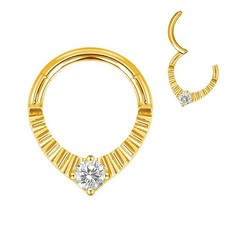 1,2mm TITAN Spitz Clicker Ring