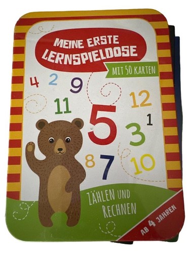 Lernspieldose zählen rechnen - lernspieldose,