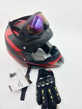 Helm Motocross Crosshelm Motorrad Motocrosshelm Enduro Quadhelm Spark Size M