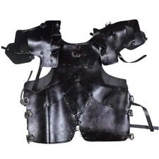 Mittelalter Brustpanzer PU Leder Cosplay Halloween Party Wikinger