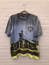 Bon Jovi Cross Road 66 T-Shirt Gr. XL Allover-Print Original Vintage
