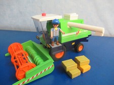 9352 Mähdrescher 4x Stroh Bauer zu  4490 5119 6120 Bauernhof Playmobil 7440