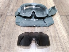 Panzer Schutzbrille Sicherheitsbrille Soft Air  US Army +2 Ersatzgläser