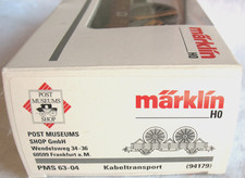 Märklin 94179 PMS 63-04 Kabeltransport Berlin KPEV, DC, OVP, sehr gut lt. Fotos;