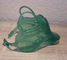 Mattel Barbie Pferd Zubehör Sattel grün glitzer