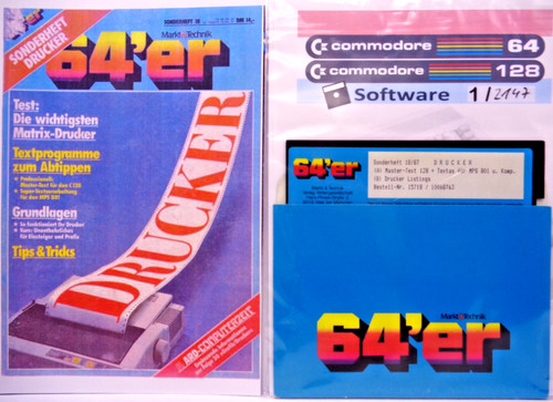 Commodore 128 drucker - 64/128, --