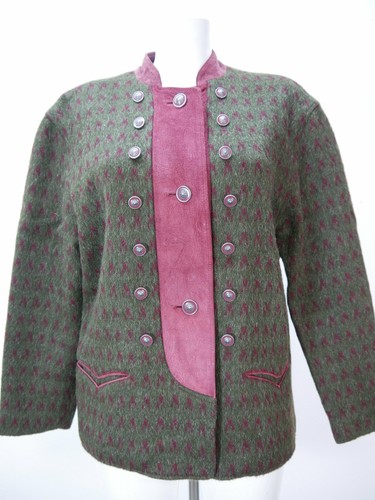 Leder walter grün schurwolle - leder,