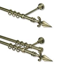 Rustikale Gardinenstange