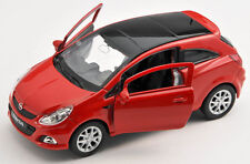 BLITZ VERSAND Opel Corsa OPC rot / red Welly Modell Auto 1:34 NEU & OVP 