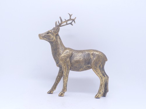 Dekofigur hirsch stehend - dekofigur,