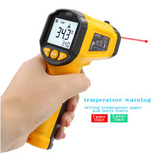 Infrarot Thermometer Pyrometer Temperaturmessgerät 50°C ~600°C- Profi IR Laser