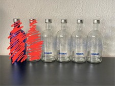[leer] SALE 4x Uncover 0,7L Absolut Vodka Flaschen; basteln / LED / DIY