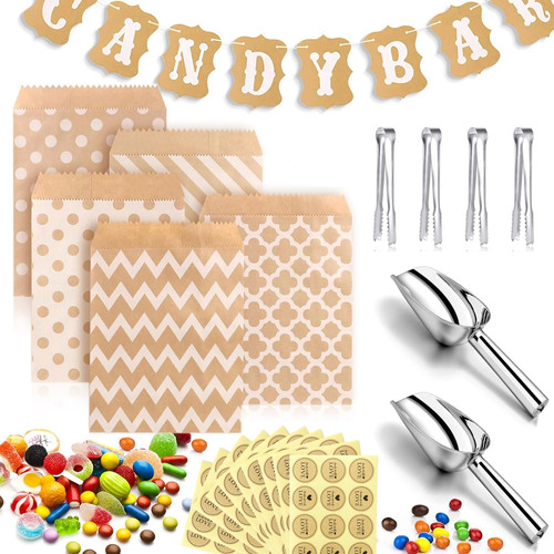 Candy bar zubehör deko - candy, 67stk
