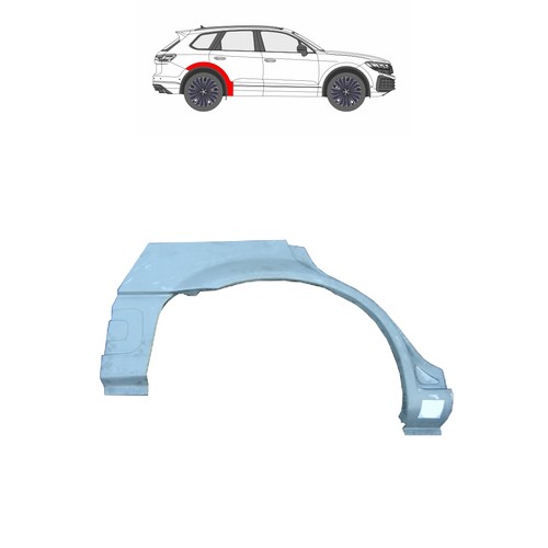 Hinten kotflügel - hinten,