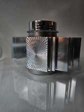 Schönes Sarome-Tischfeuerzeug aus Aluminium aus den 1960er Jahren