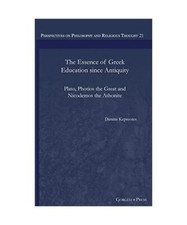 The Essence of Greek Education since Antiquity: Plato, Photios the Great and Nic