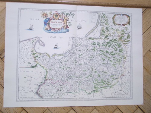 Landkarte alte ostpreußen - landkarte,