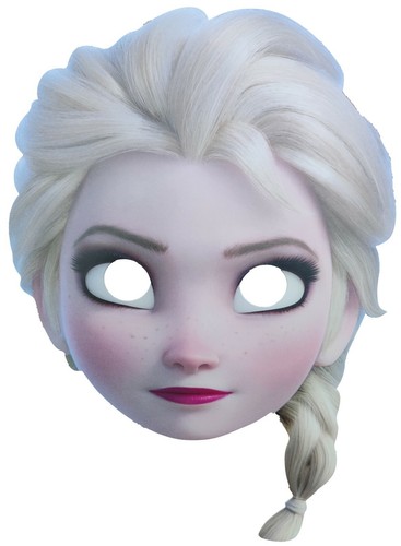Maske elsa hochwertiger - -,