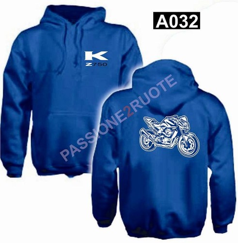 Z750 kapuzenpullover blau - z750,
