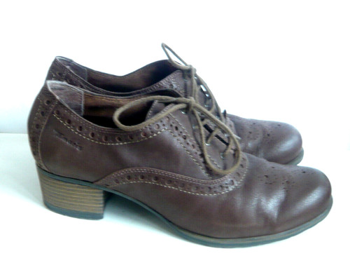 Tamaris leder eiche halbschuhe - tamaris,