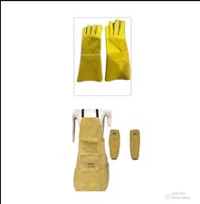 Premium Lederschweißer Schweißen Gartenhandschuhe, Schürze & Ärmel