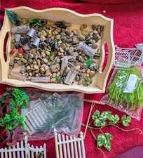 Miniatur Gartenset Zaun Tiere