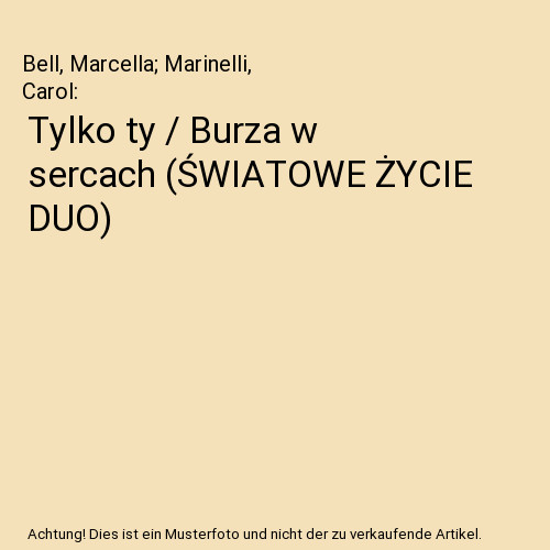 Tylko burza w sercach - /,