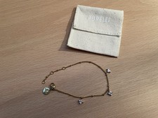 PURELEI Armkette - Farbe Gold Kettchen mit Glitzersteinen Damen Schmuck Armband