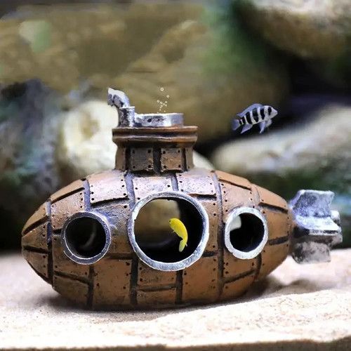 Aquarium boot dekoration - u-boot,