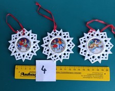 Hutschenreuther Schmuckstern Porzellan Winter/Weihnachtsmotive keine OVP